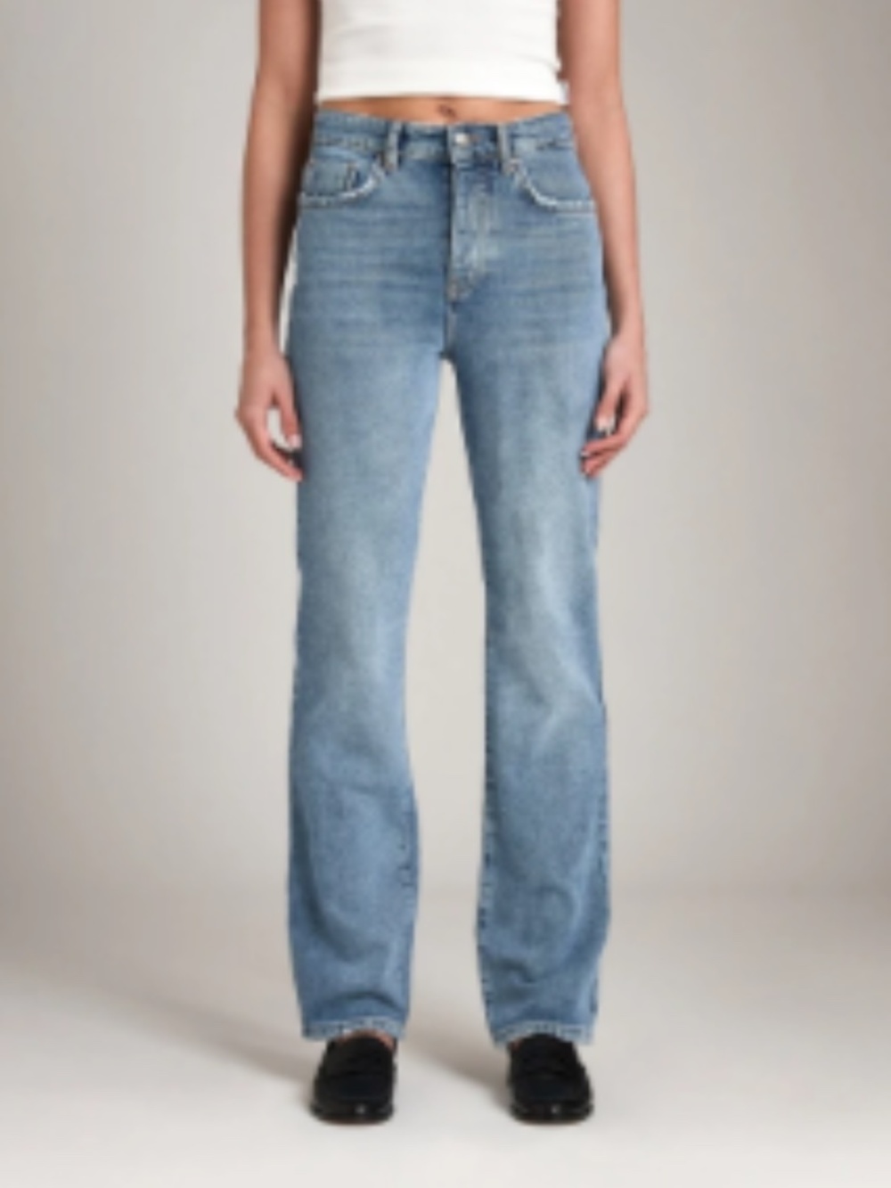 Tailor Made "Preston" Ultra High Rise Straight Leg Jeans
